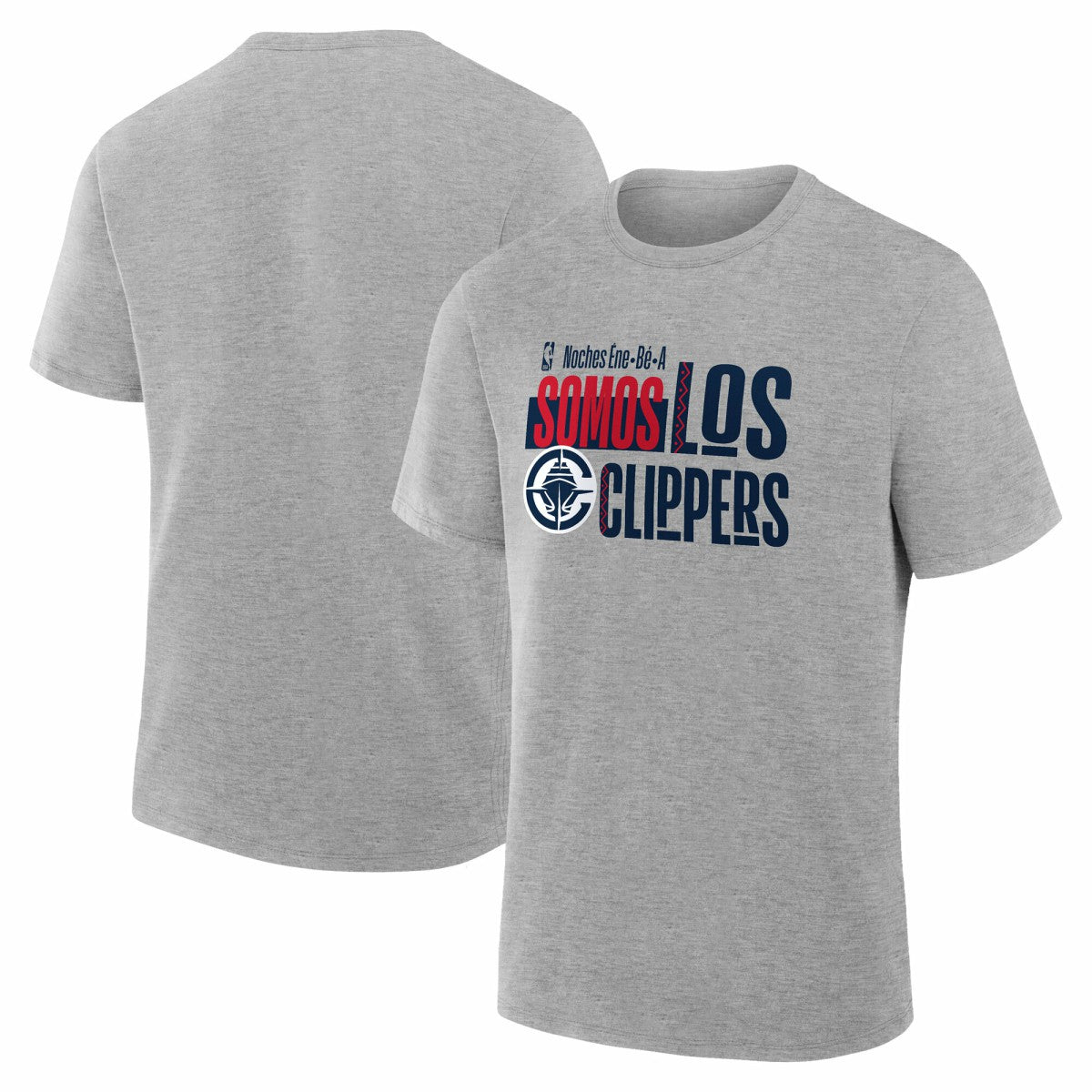 LA Clippers Noches Training T-Shirt Gray - NBA