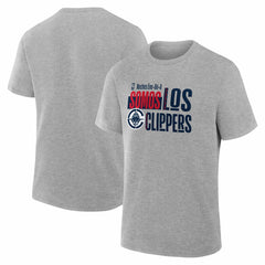 LA Clippers Noches Training T-Shirt Gray - NBA