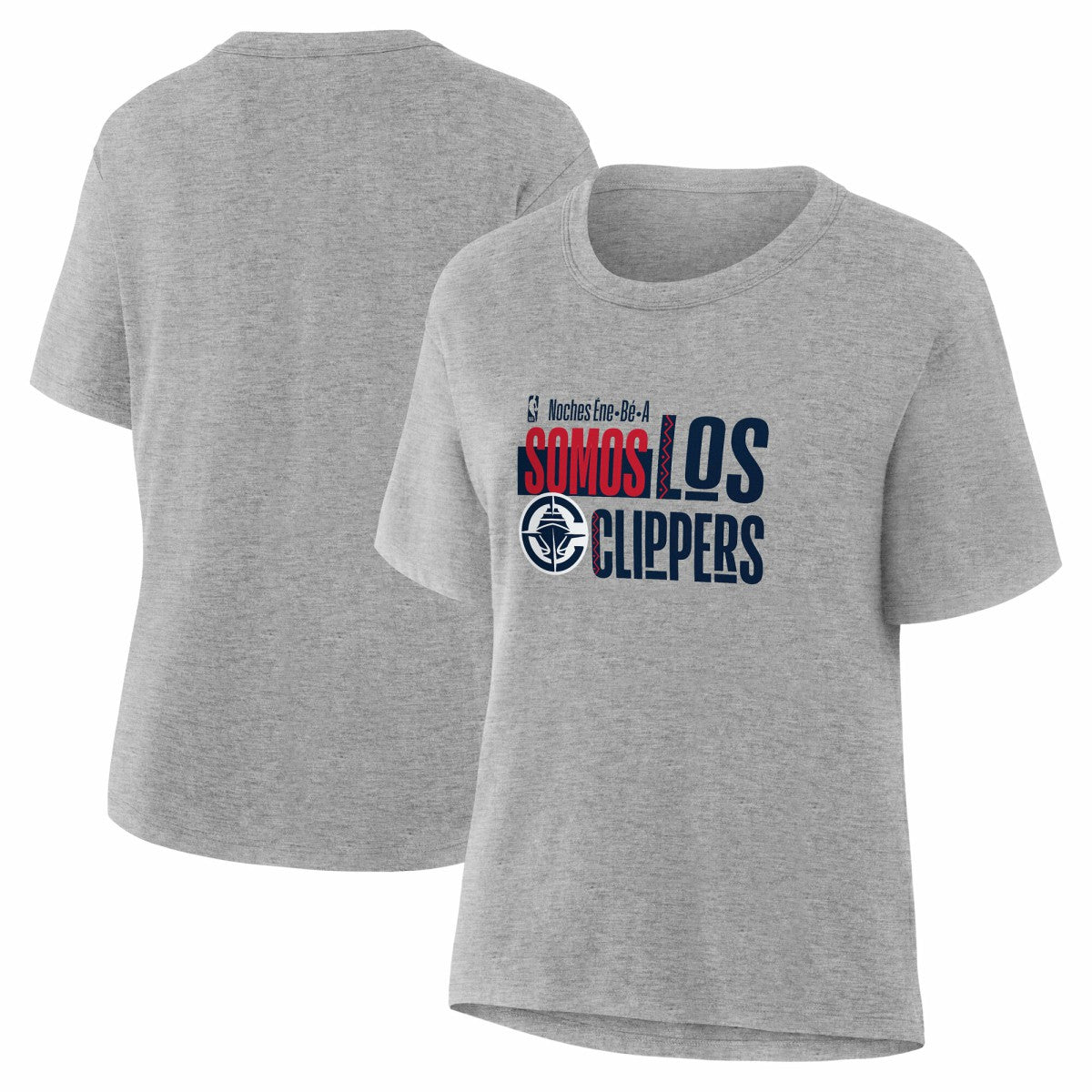 LA Clippers Women's Noches Training T-Shirt Gray - NBA