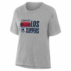 LA Clippers Women's Noches Training T-Shirt Gray - NBA