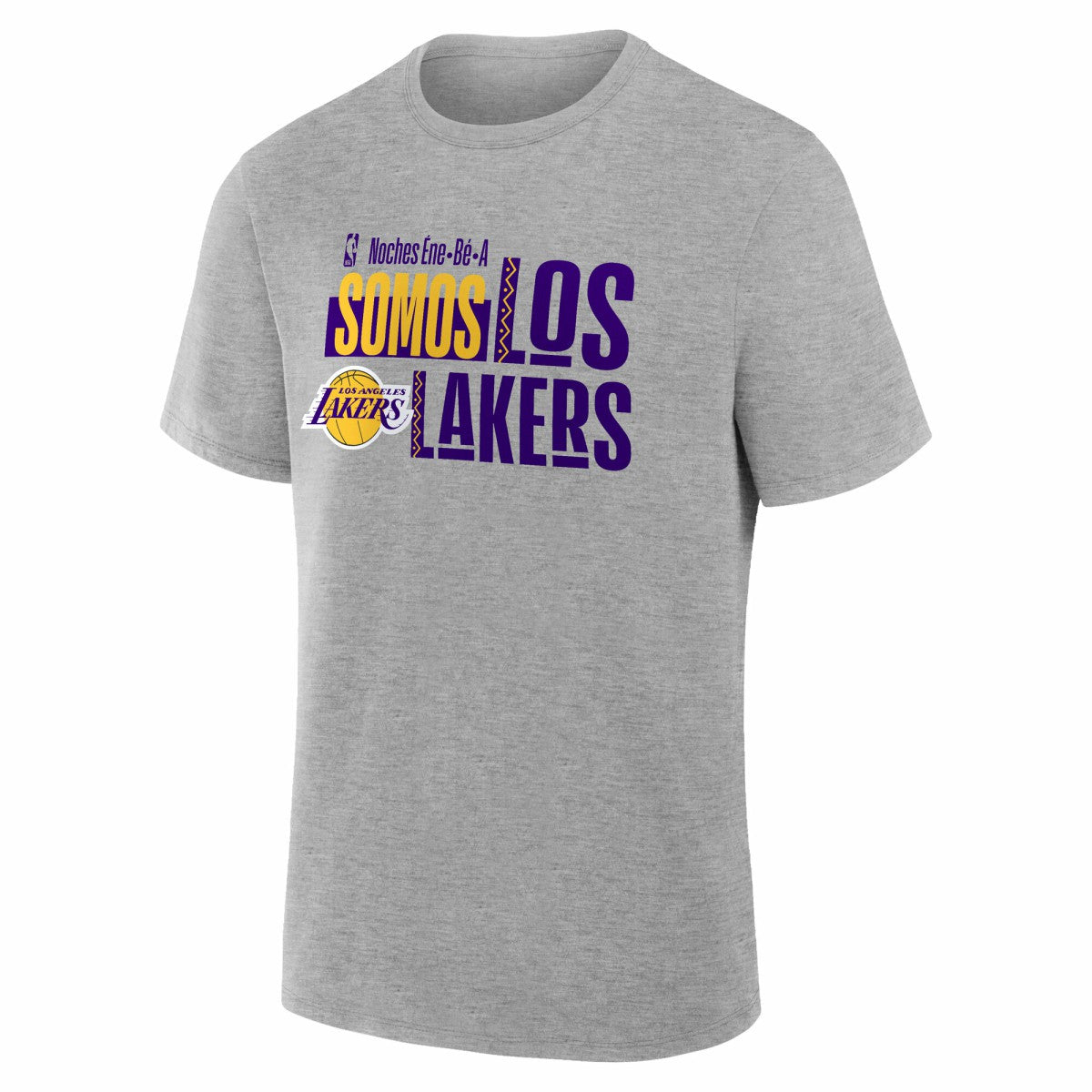 Los Angeles Lakers Noches Training T-Shirt Gray - NBA