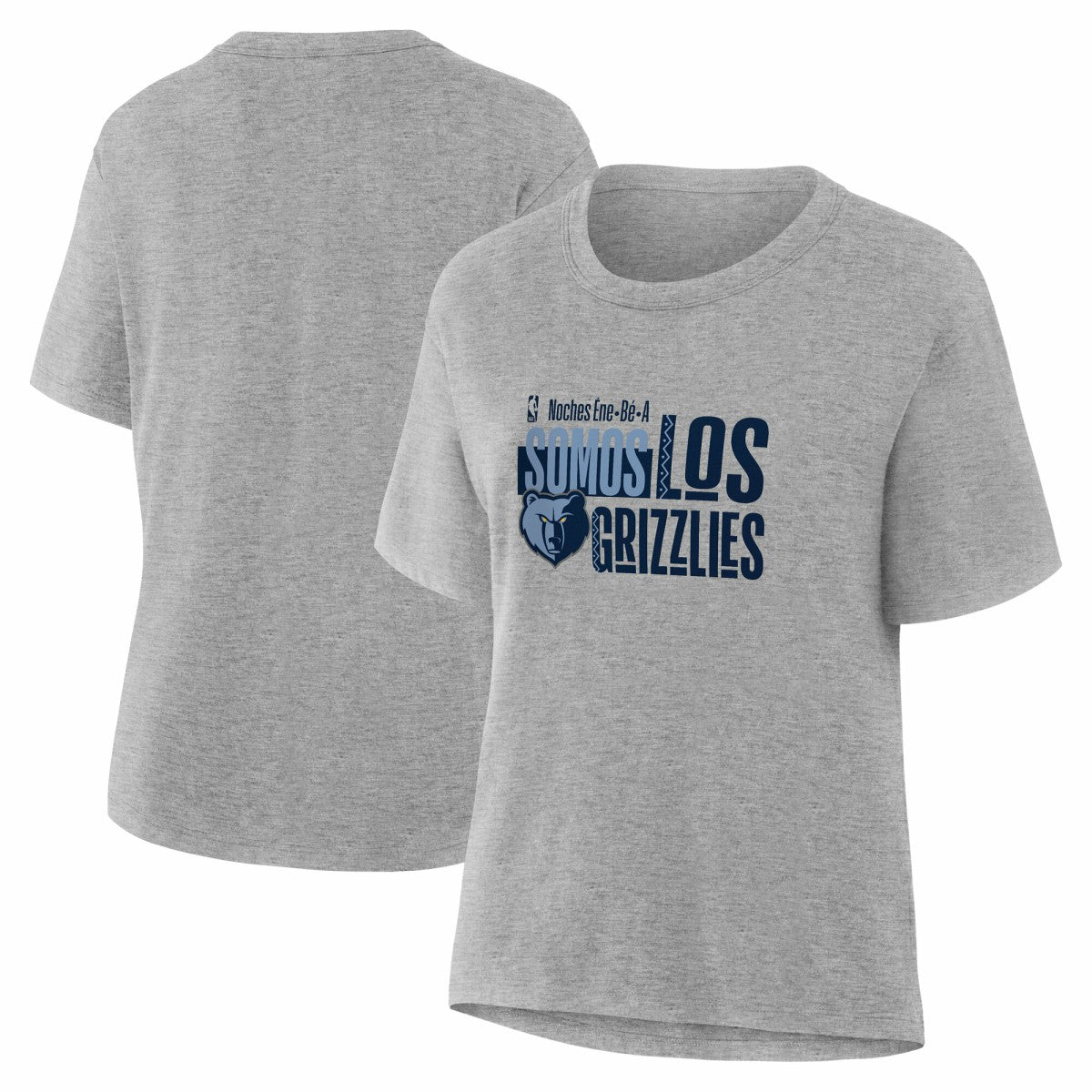 Memphis Grizzlies Women's Noches Training T-Shirt Gray - NBA