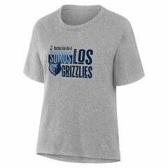 Memphis Grizzlies Women's Noches Training T-Shirt Gray - NBA