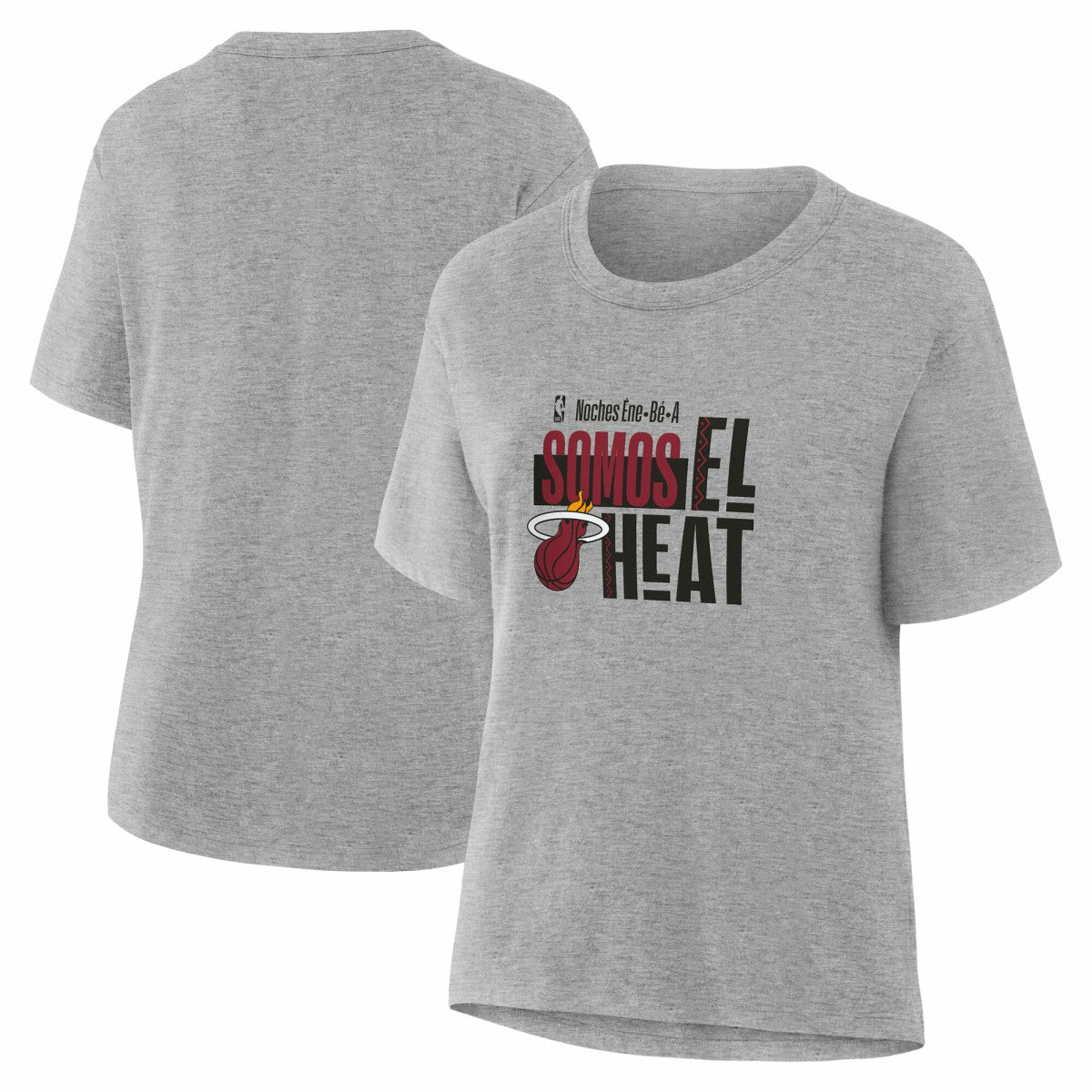 Miami Heat Women's Noches Training T-Shirt Gray - NBA
