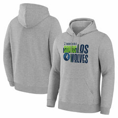 Minnesota Timberwolves Noches Training Hoodie Gray - NBA