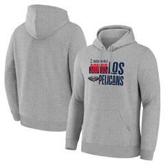 New Orleans Pelicans Noches Training Hoodie Gray - NBA