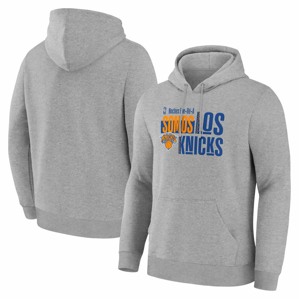 New York Knicks Noches Training Hoodie Gray - NBA