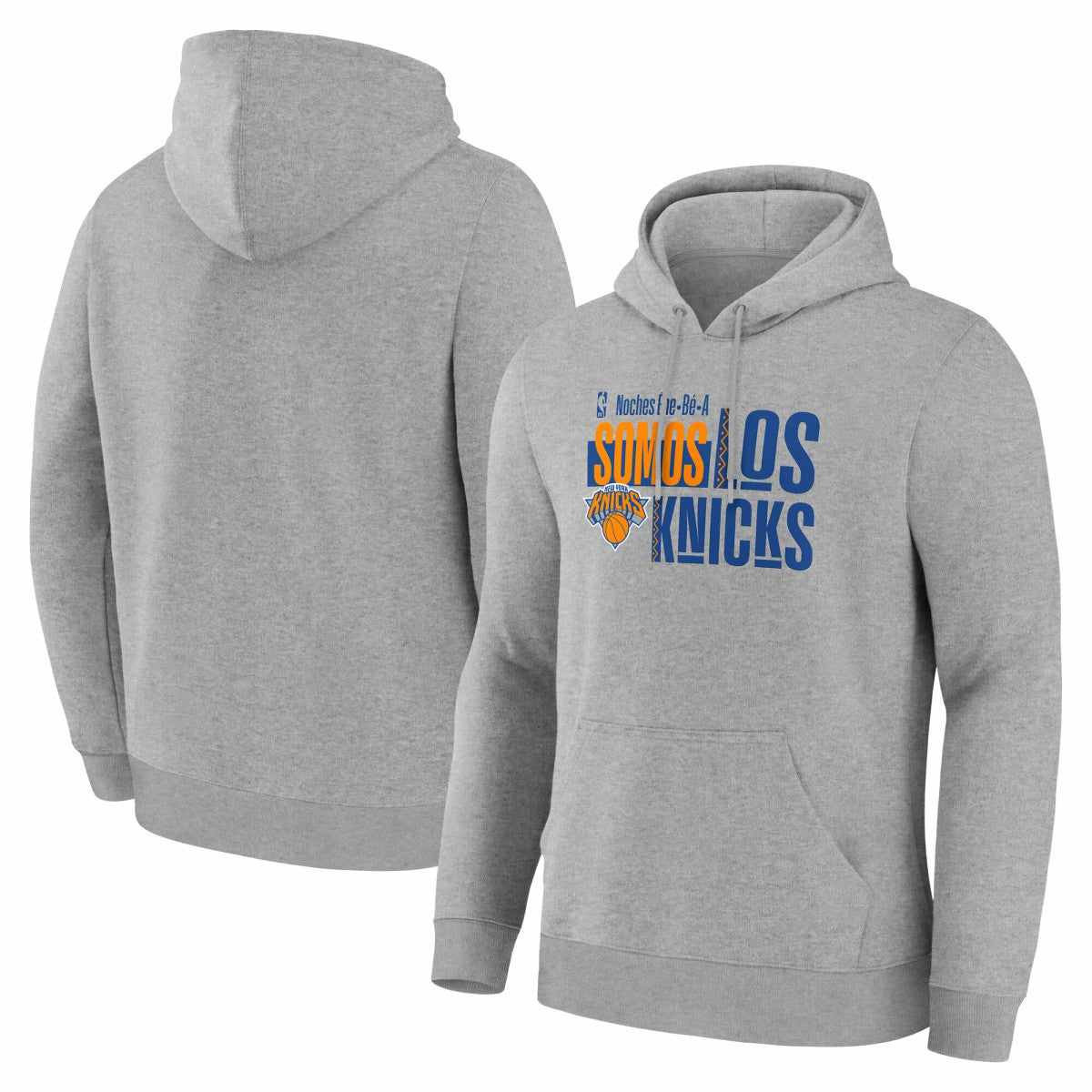 New York Knicks Noches Training Hoodie Gray - NBA