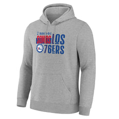 Philadelphia 76ers Noches Training Hoodie Gray - NBA