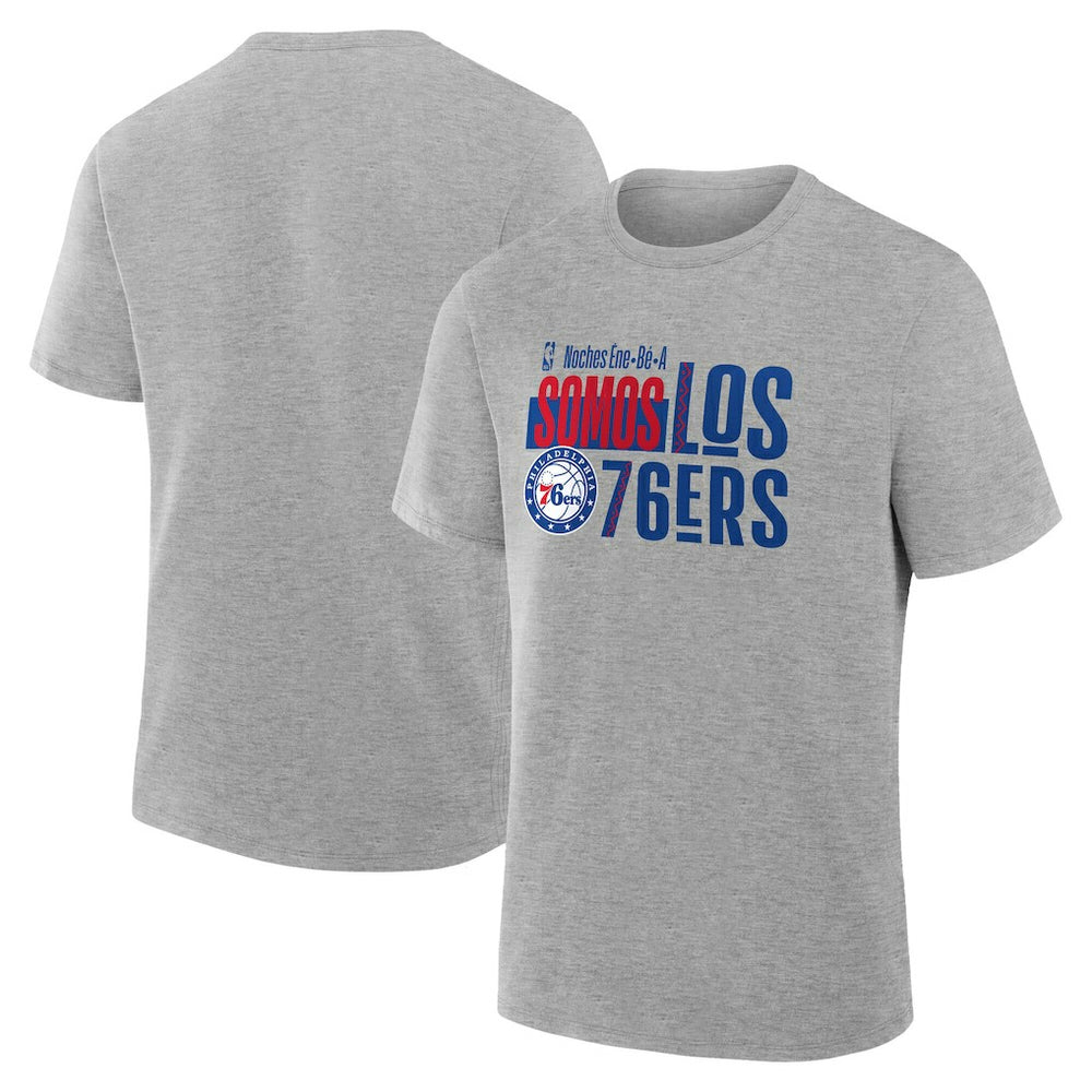 Philadelphia 76ers Noches Training T-Shirt Gray - NBA