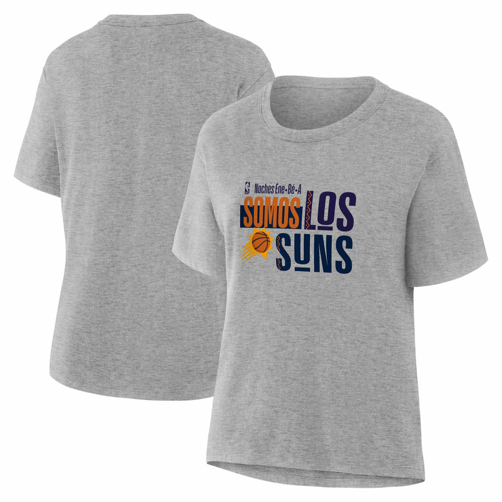 Phoenix Suns Women's Noches Training T-Shirt Gray - NBA