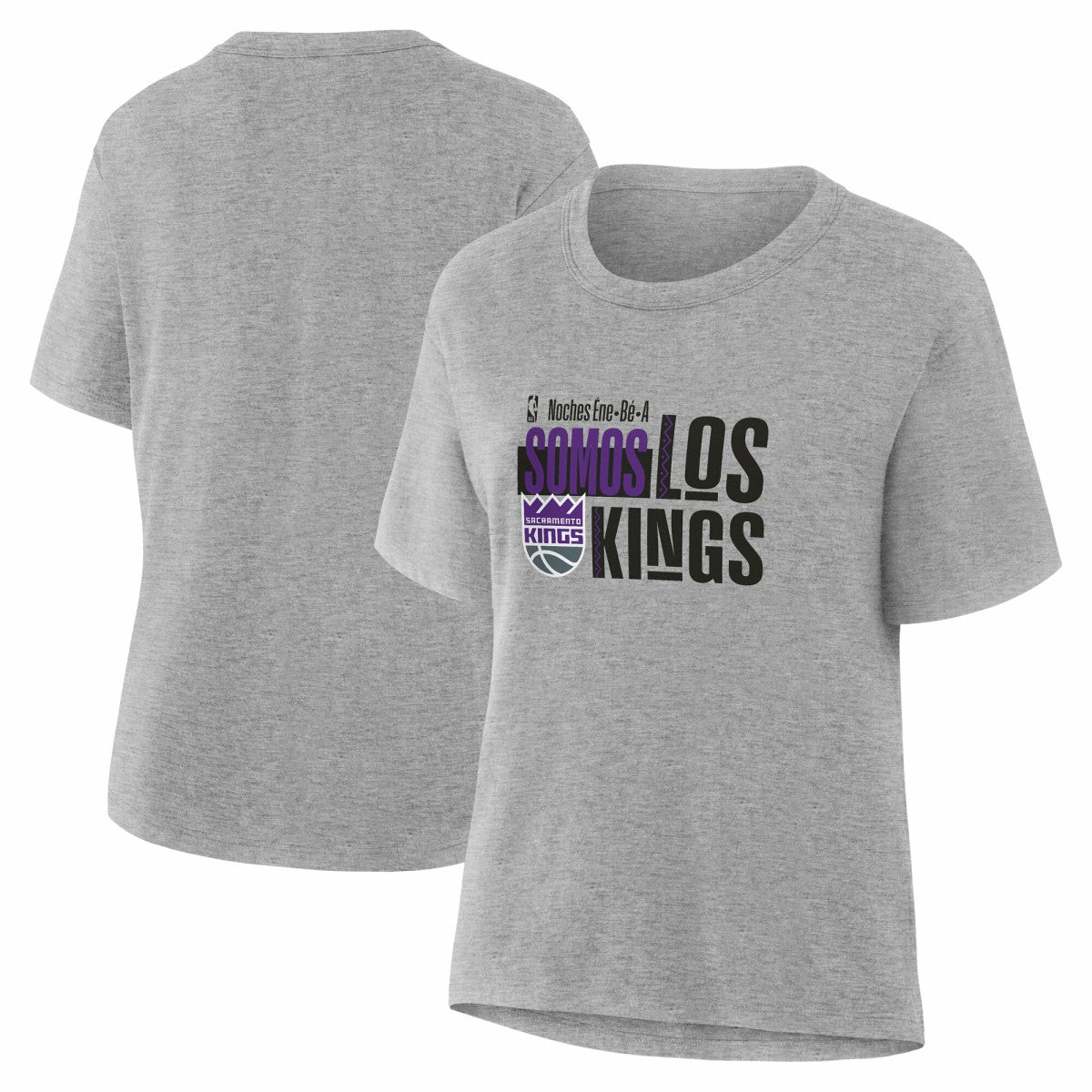 Sacramento Kings Women's Noches Training T-Shirt Gray - NBA