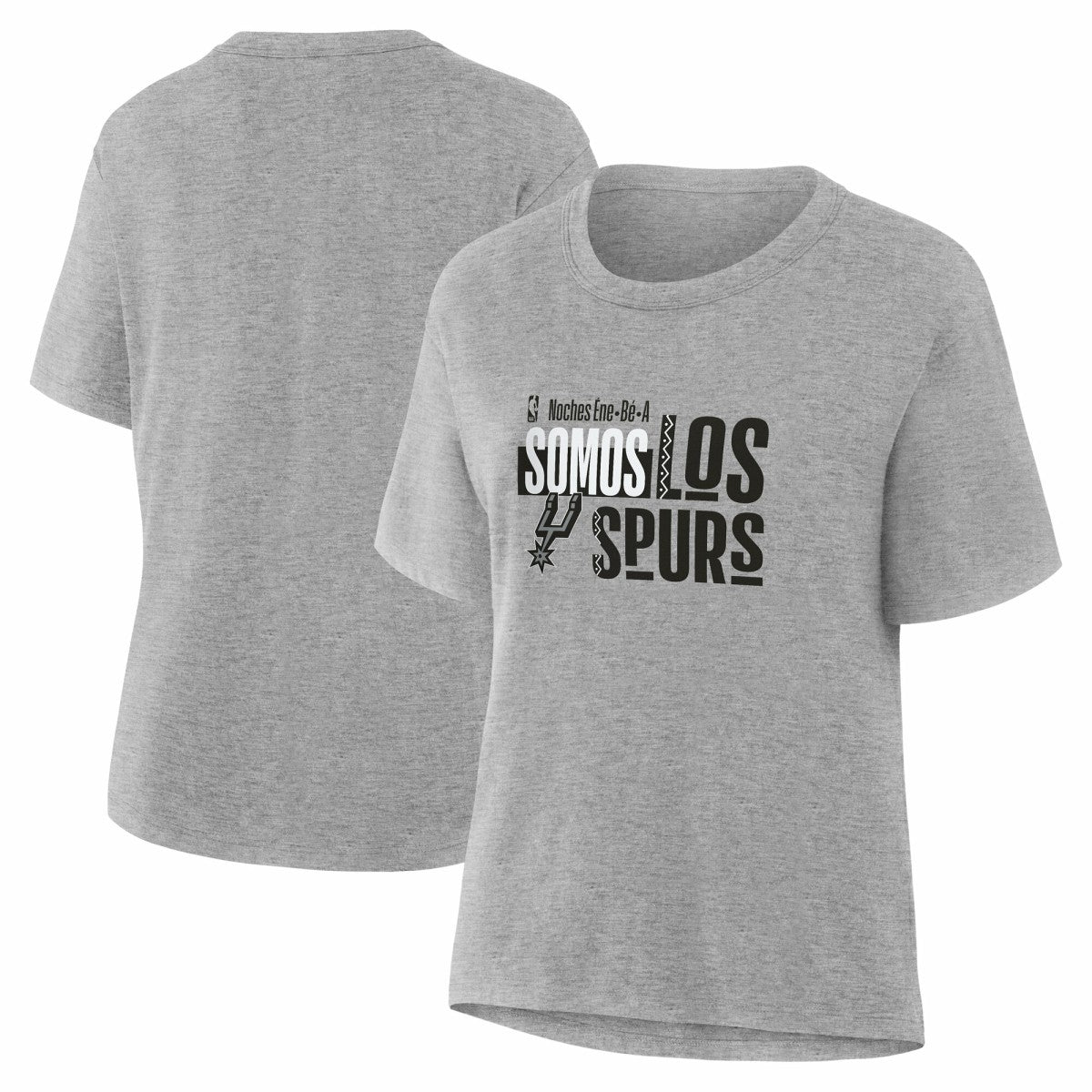 San Antonio Spurs Women's Noches Training T-Shirt Gray - NBA