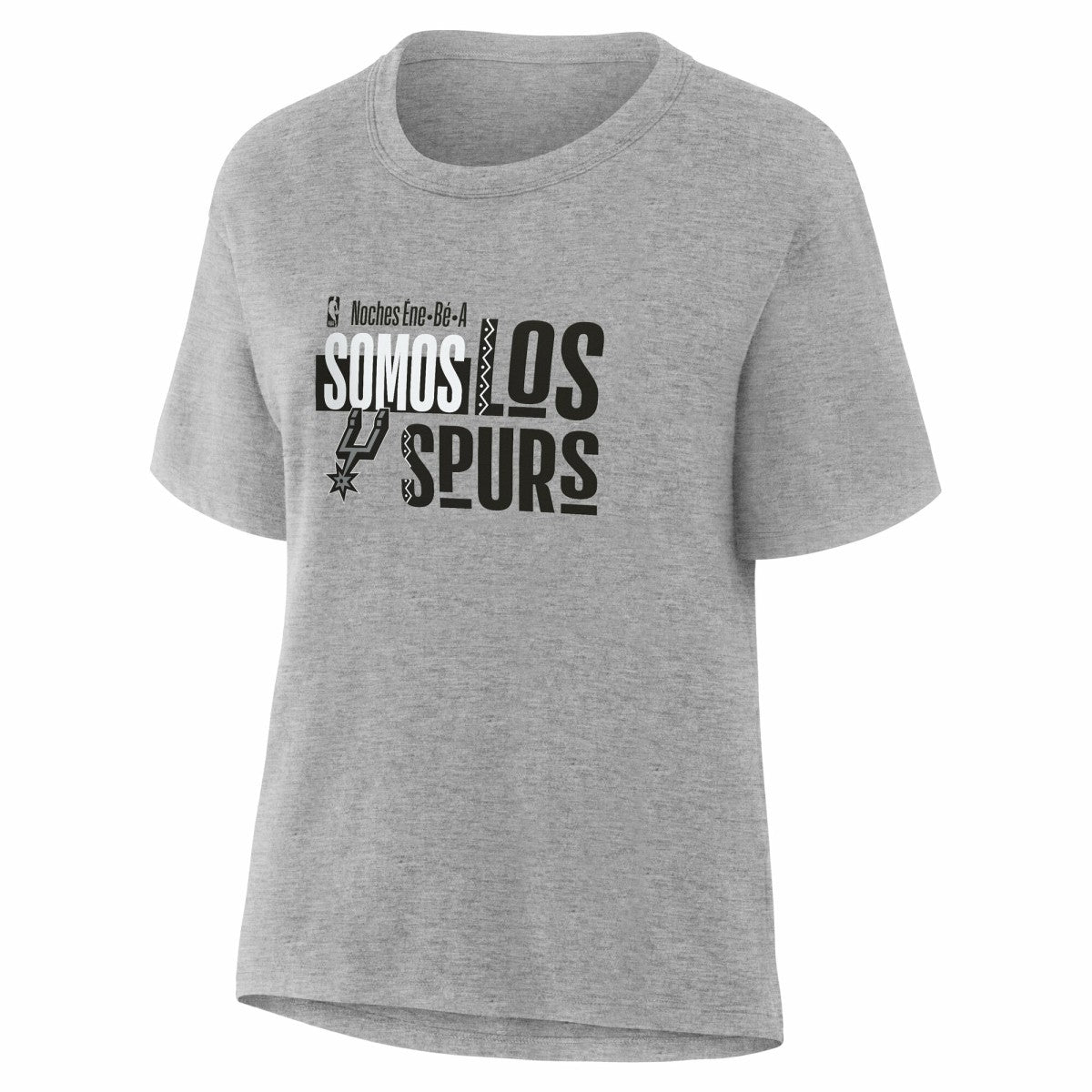 San Antonio Spurs Women's Noches Training T-Shirt Gray - NBA