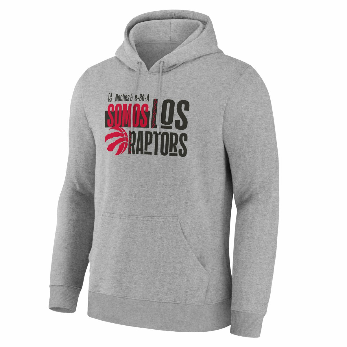 Toronto Raptors Noches Training Hoodie Gray - NBA