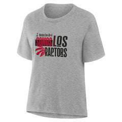 Toronto Raptors Women's Noches Training T-Shirt Gray - NBA