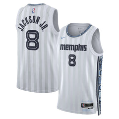 Jaren Jackson Jr. Memphis Grizzlies Unisex 2025/26 Swingman Jersey White City Edition - NBA
