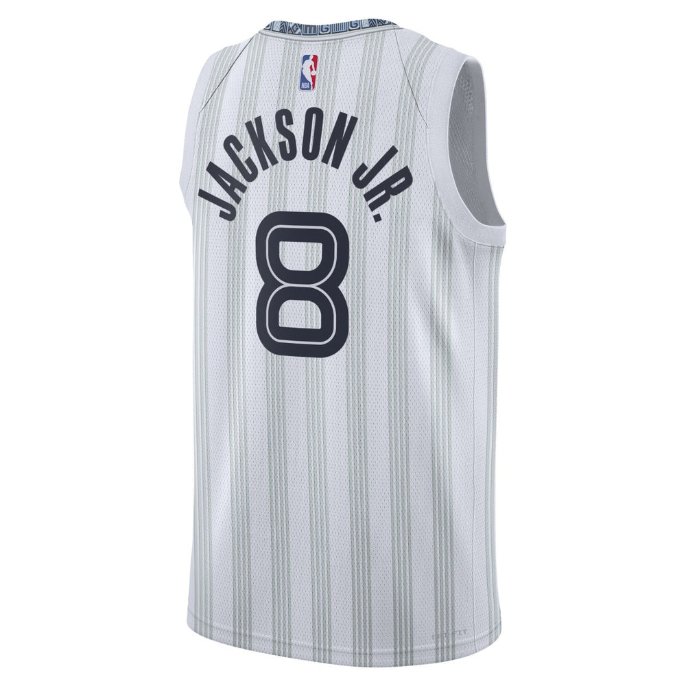 Jaren Jackson Jr. Memphis Grizzlies Unisex 2025/26 Swingman Jersey White City Edition - NBA