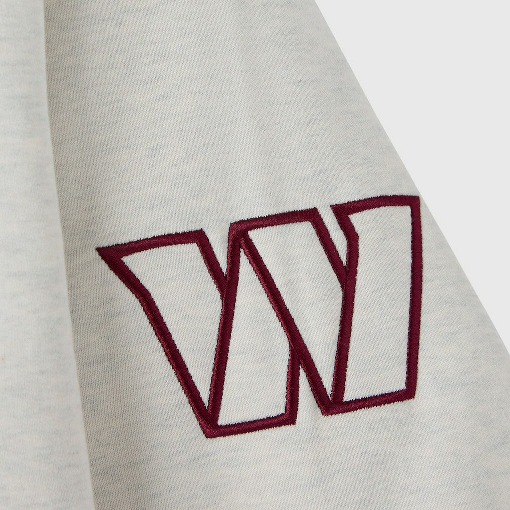 Washington Commanders OVO x NFL Unisex Fleece Sweatshirt Heather Gray | NFL