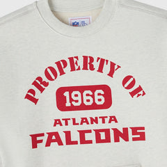 Atlanta Falcons OVO x NFL Unisex Fleece Sweatshirt Heather Gray | NFL