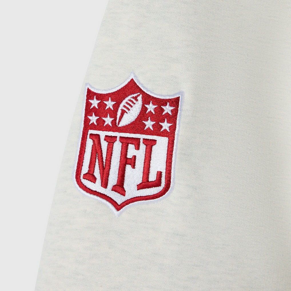 Atlanta Falcons OVO x NFL Unisex Fleece Sweatshirt Heather Gray | NFL
