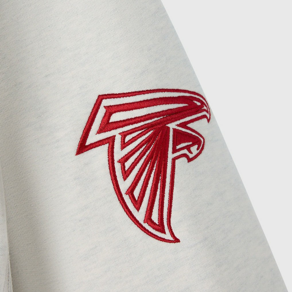 Atlanta Falcons OVO x NFL Unisex Fleece Sweatshirt Heather Gray | NFL