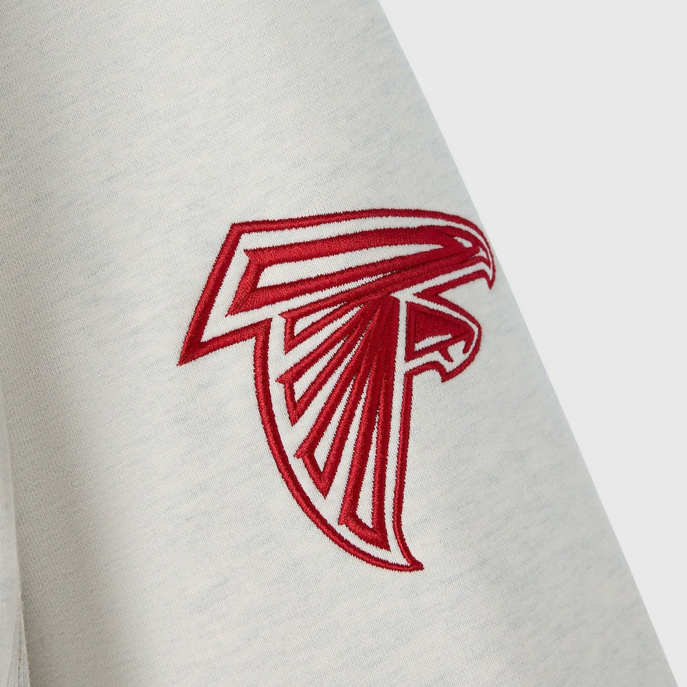 Atlanta Falcons OVO x NFL Unisex Fleece Sweatshirt Heather Gray | NFL