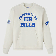 Buffalo Bills OVO x NFL Unisex Fleece Sweatshirt Heather Gray | NFL