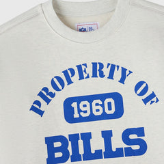 Buffalo Bills OVO x NFL Unisex Fleece Sweatshirt Heather Gray | NFL