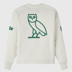New York Jets OVO x NFL Unisex Fleece Sweatshirt Heather Gray | NFL