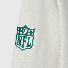 New York Jets OVO x NFL Unisex Fleece Sweatshirt Heather Gray | NFL