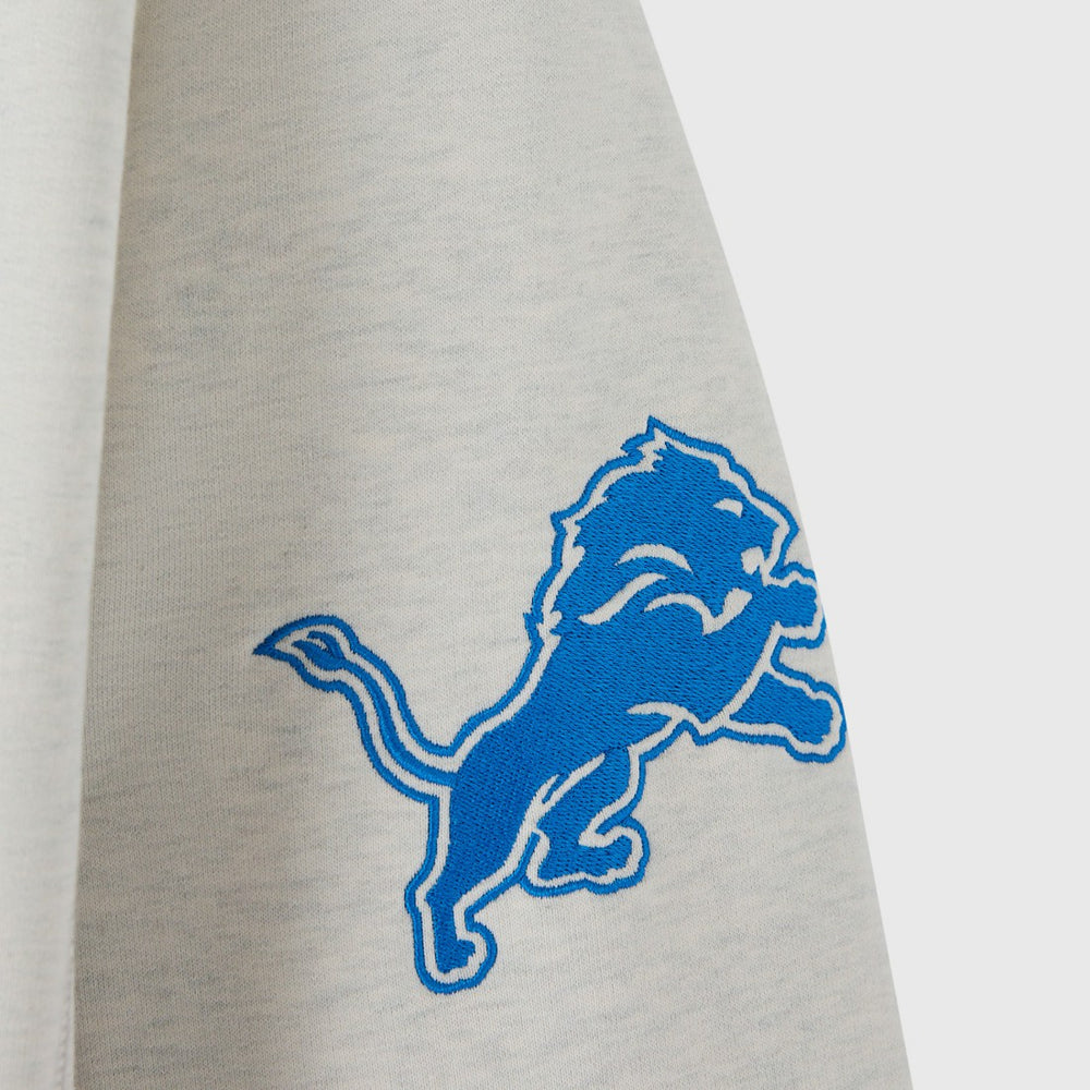 Detroit Lions OVO x NFL Unisex Fleece Sweatshirt Heather Gray | NFL