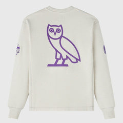 Minnesota Vikings OVO x NFL Unisex Fleece Sweatshirt Heather Gray | NFL