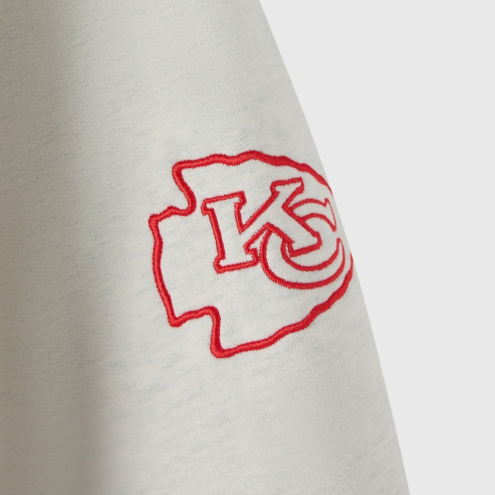 Kansas City Chiefs OVO x NFL Unisex Fleece Sweatshirt Heather Gray | NFL