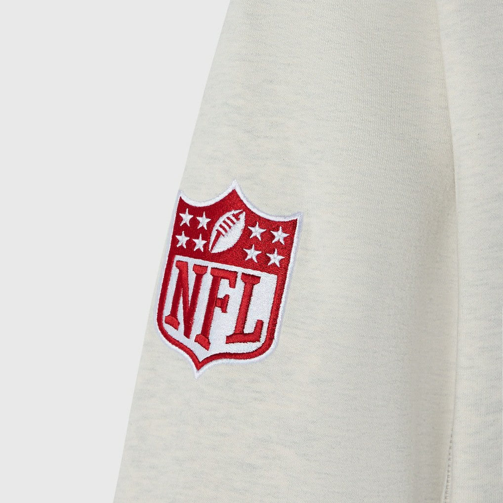 San Francisco 49ers OVO x NFL Unisex Fleece Sweatshirt Heather Gray | NFL