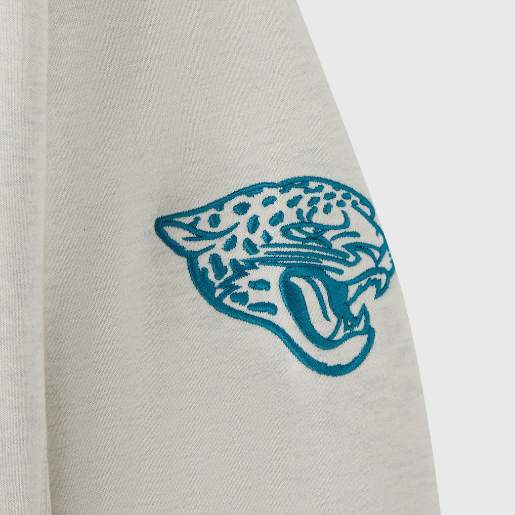 Jacksonville Jaguars OVO x NFL Unisex Fleece Sweatshirt Heather Gray | NFL