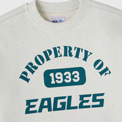 Philadelphia Eagles OVO x NFL Unisex Fleece Sweatshirt Heather Gray | NFL
