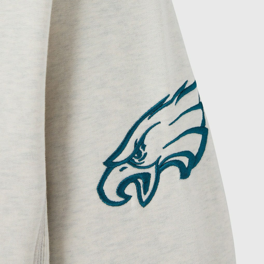 Philadelphia Eagles OVO x NFL Unisex Fleece Sweatshirt Heather Gray | NFL