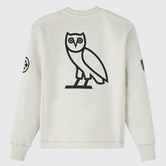 Pittsburgh Steelers OVO x NFL Unisex Fleece Sweatshirt Heather Gray | NFL