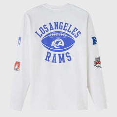 Los Angeles Rams OVO x NFL Unisex Long Sleeve T-Shirt White | NFL