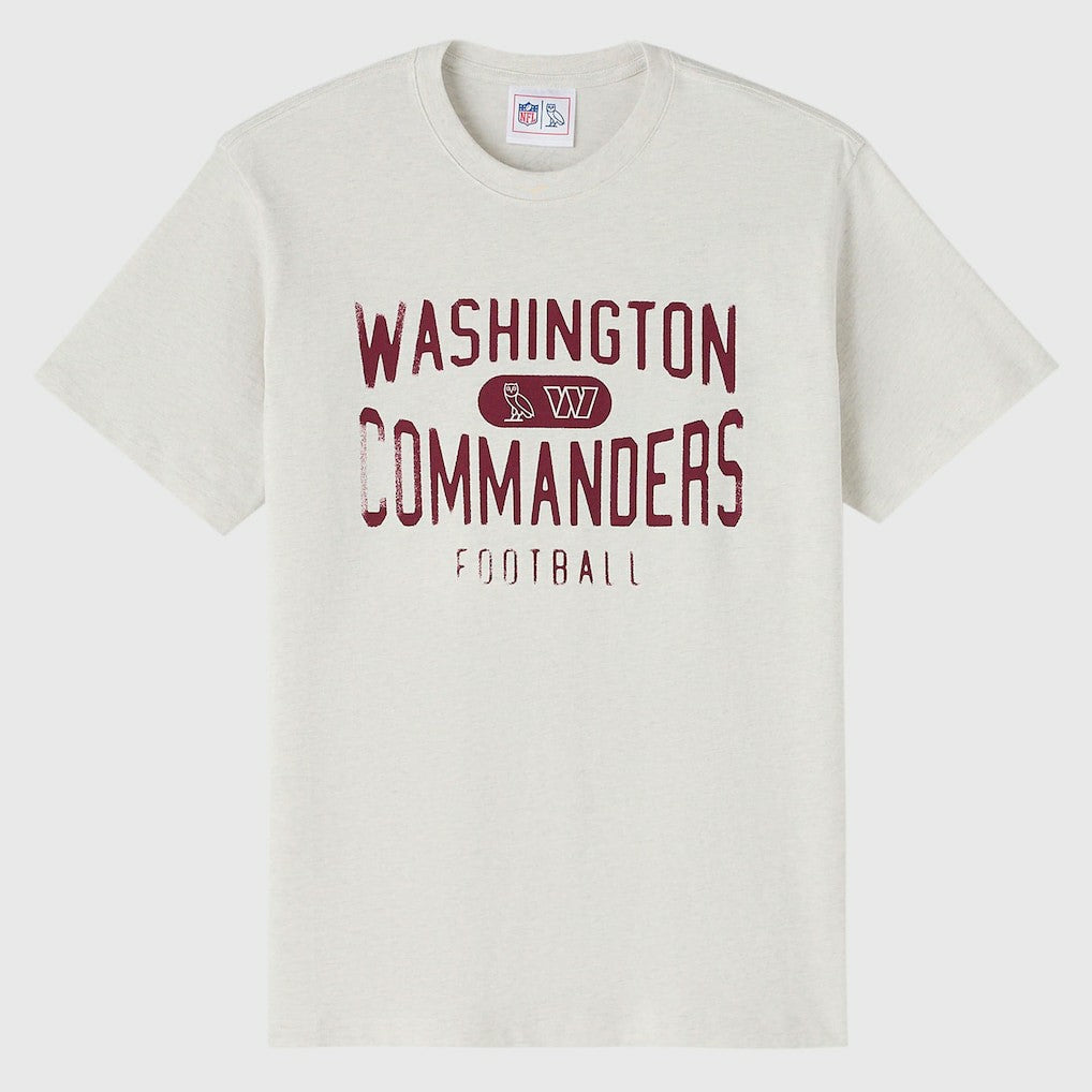 Washington Commanders OVO x NFL Unisex T-Shirt Heather Gray | NFL