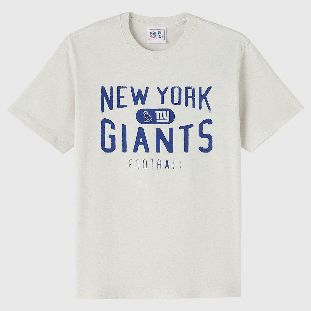 New York Giants OVO x NFL Unisex T-Shirt Heather Gray | NFL