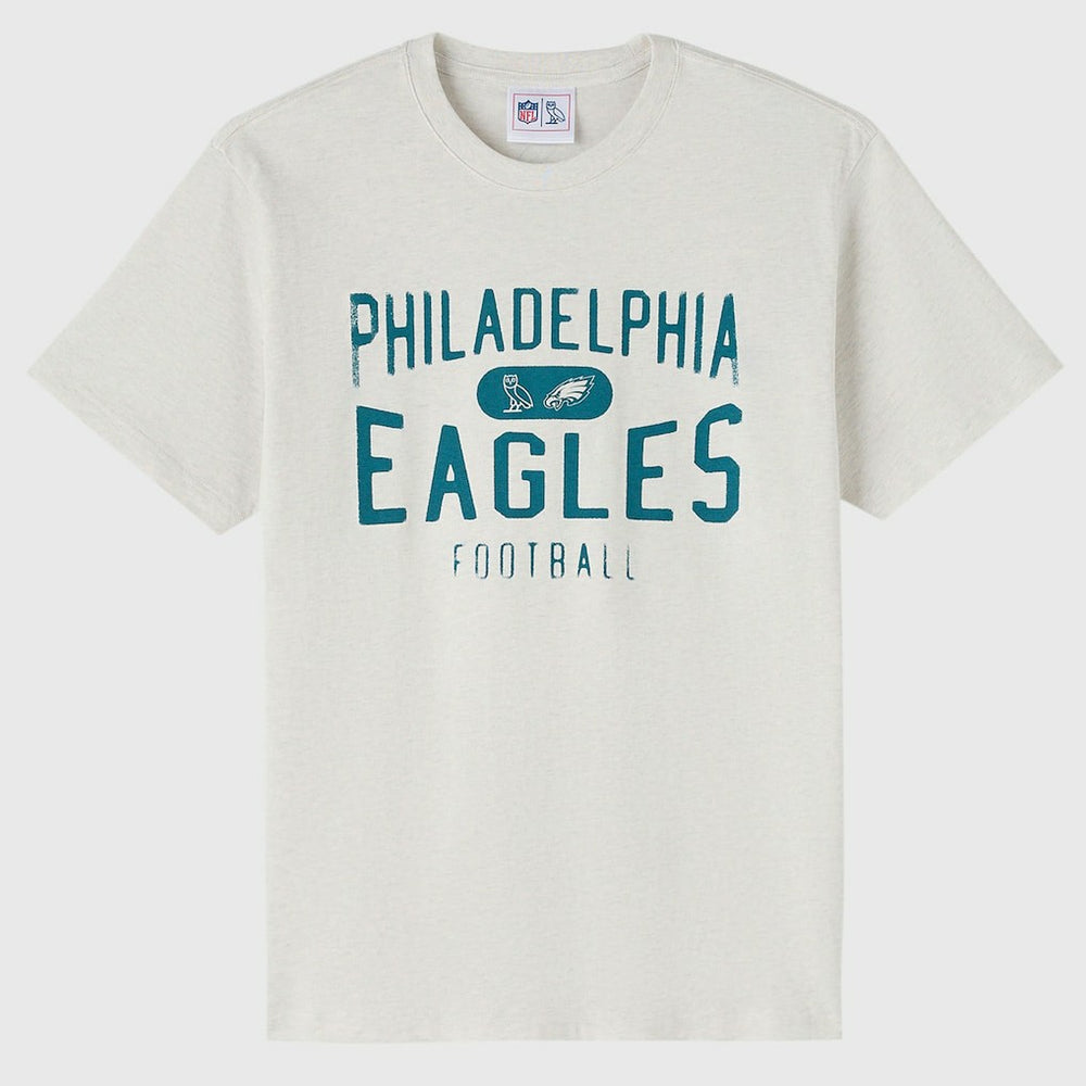Philadelphia Eagles OVO x NFL Unisex T-Shirt Heather Gray | NFL