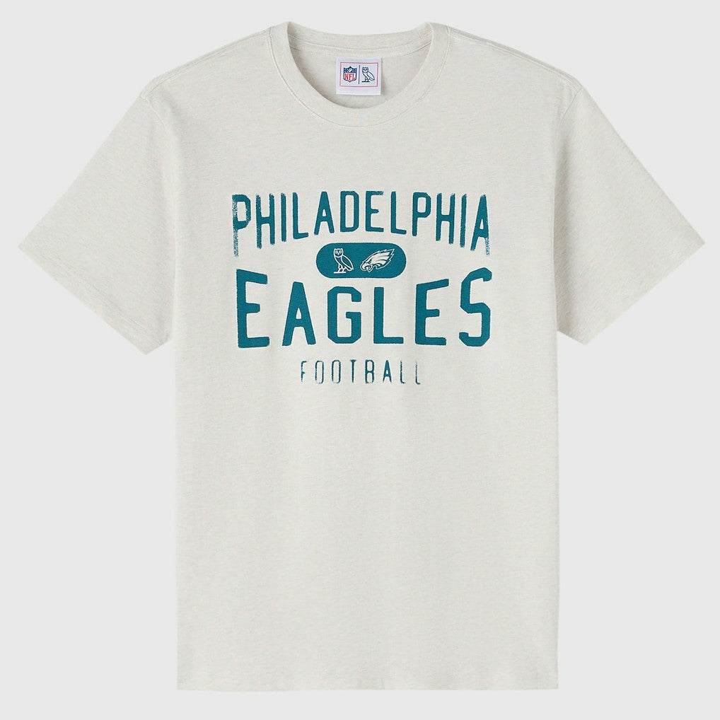 Philadelphia Eagles OVO x NFL Unisex T-Shirt Heather Gray | NFL