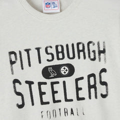 Pittsburgh Steelers OVO x NFL Unisex T-Shirt Heather Gray | NFL