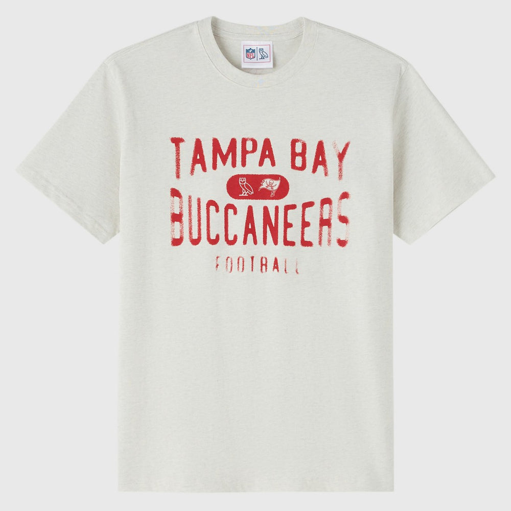 Tampa Bay Buccaneers OVO x NFL Unisex T-Shirt Heather Gray | NFL
