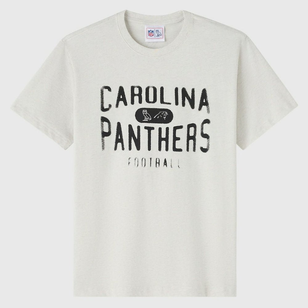Carolina Panthers OVO x NFL Unisex T-Shirt Heather Gray | NFL