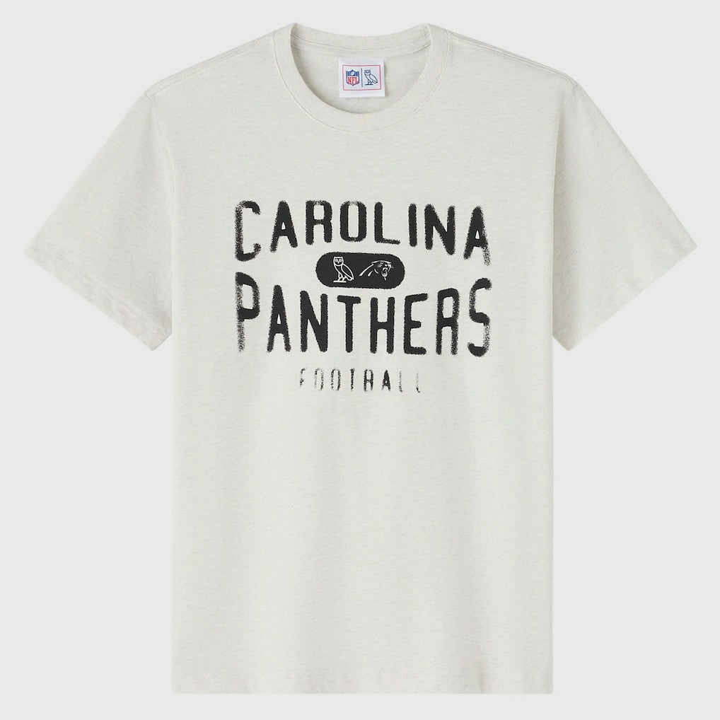 Carolina Panthers OVO x NFL Unisex T-Shirt Heather Gray | NFL