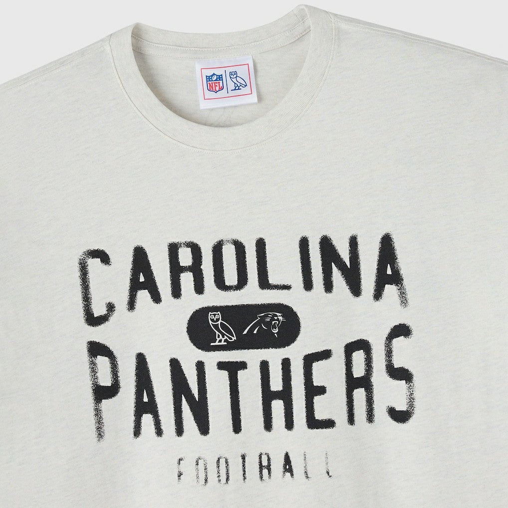 Carolina Panthers OVO x NFL Unisex T-Shirt Heather Gray | NFL