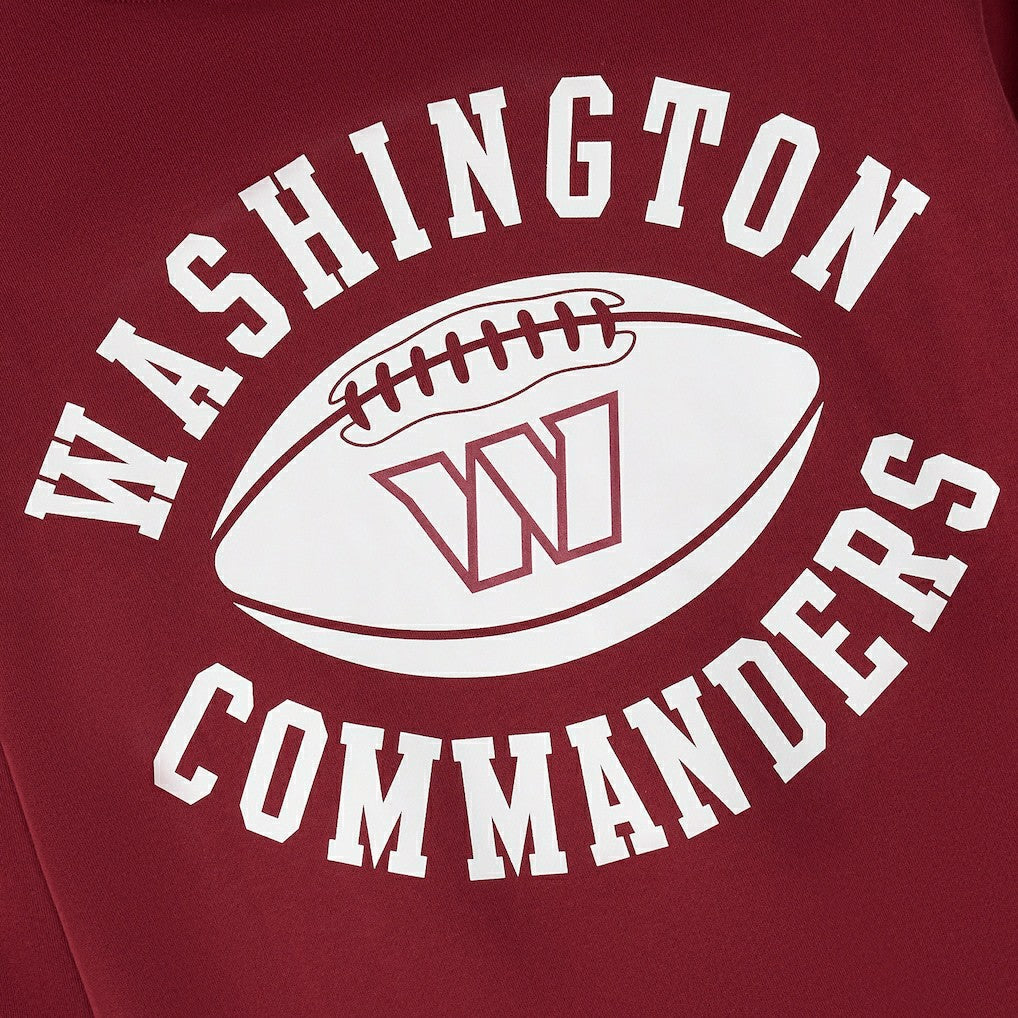 Washington Commanders OVO x NFL Unisex Full-Zip Waffle-Lined Hoodie Burgundy | NFL